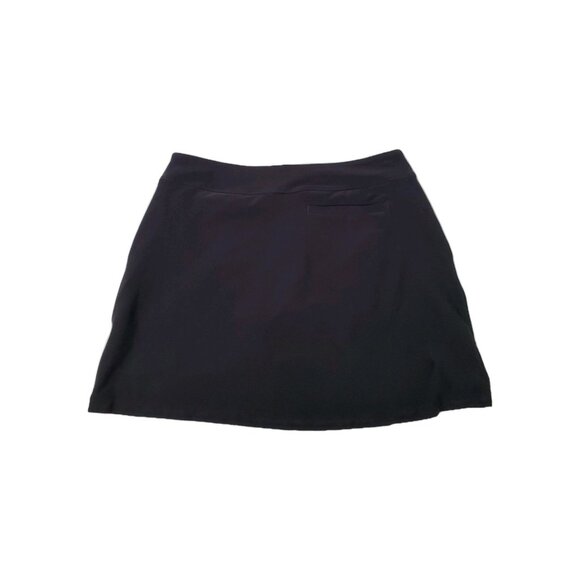 NIKE Womens Tournament Knit Golf Skort Black 726172-010 Size M Pickleball Tennis - Picture 4 of 15